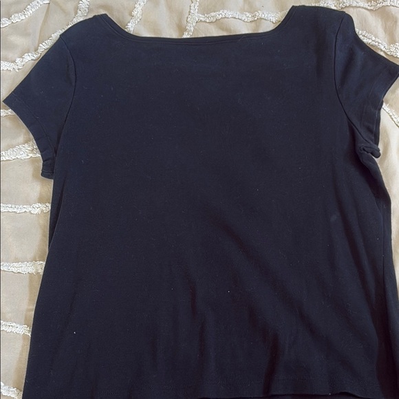 High Sierra Black Embellished Short Sleeve Tee - Picture 4 of 4